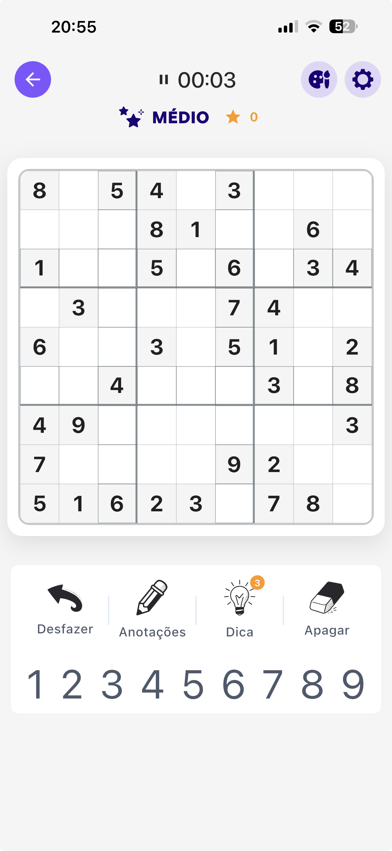 Minoko - sudoku game